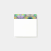 SlipperyJoe's feestelijke Mardi Gras-thema paarse Post-it® Notes (Voorkant)
