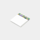 SlipperyJoe's feestelijke Mardi Gras-thema paarse Post-it® Notes (Schuin)