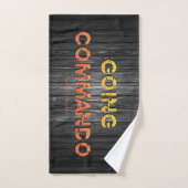 SlipperyJoe's gaat commando dive-bar energie grit Bad Handdoek (Handdoek)