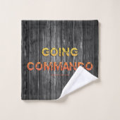SlipperyJoe's gaat commando dive-bar energie grit Bad Handdoek (Wasdoekje)