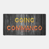 SlipperyJoe's gaat commando dive-bar energie grit Bureaumat (Voorkant)