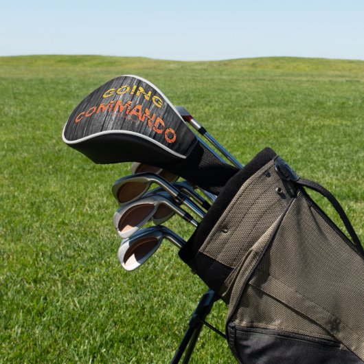 SlipperyJoe's gaat commando dive-bar energie grit Golfheadcover (Insitu)
