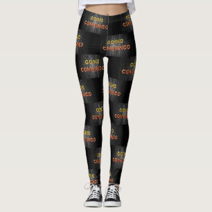 SlipperyJoe's gaat commando dive-bar energie grit Leggings