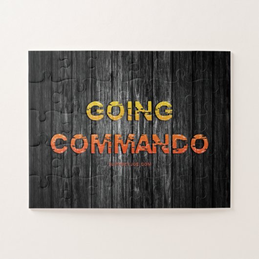 SlipperyJoe's gaat commando dive-bar energie grit Legpuzzel (Horizontaal)