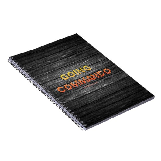 SlipperyJoe's gaat commando dive-bar energie grit Notitieboek (Rechterzijde)