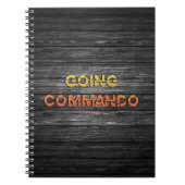 SlipperyJoe's gaat commando dive-bar energie grit Notitieboek (Voorkant)