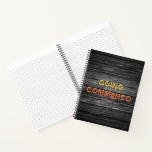SlipperyJoe's gaat commando dive-bar energie grit Notitieboek