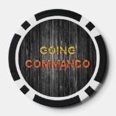 SlipperyJoe's gaat commando dive-bar energie grit Poker Chips (Achterkant)