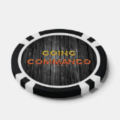 SlipperyJoe's gaat commando dive-bar energie grit Poker Chips (Enkel)