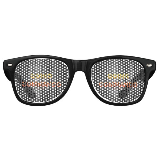 SlipperyJoe's gaat commando dive-bar energie grit Retro Zonnebril (Voorkant)