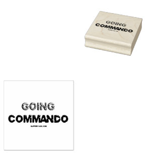 SlipperyJoe's gaat commando dive-bar energie grit Rubberstempel