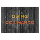 SlipperyJoe's gaat commando dive-bar energie grit Snijplank (Voorkant)