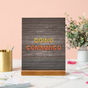 SlipperyJoe's gaat commando duikbar energie grit Acryl Bord