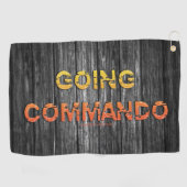 SlipperyJoe's gaat commando duikbar energie grit Golfhanddoek (Horizontaal)