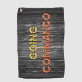 SlipperyJoe's gaat commando duikbar energie grit Golfhanddoek (Voorkant)