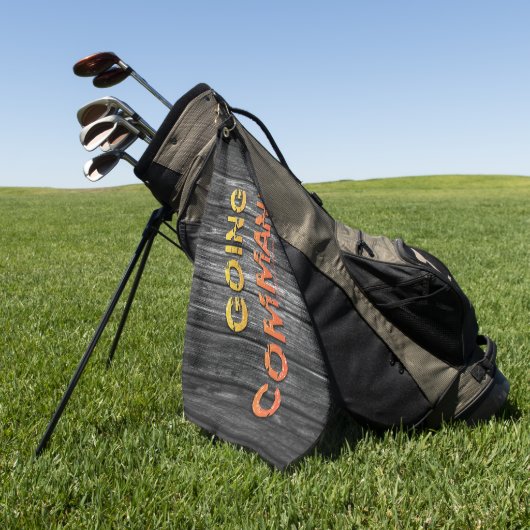 SlipperyJoe's gaat commando duikbar energie grit Golfhanddoek (Groen)