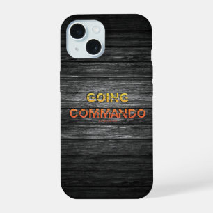 SlipperyJoe's gaat commando duikbar energie grit iPhone 15 Case