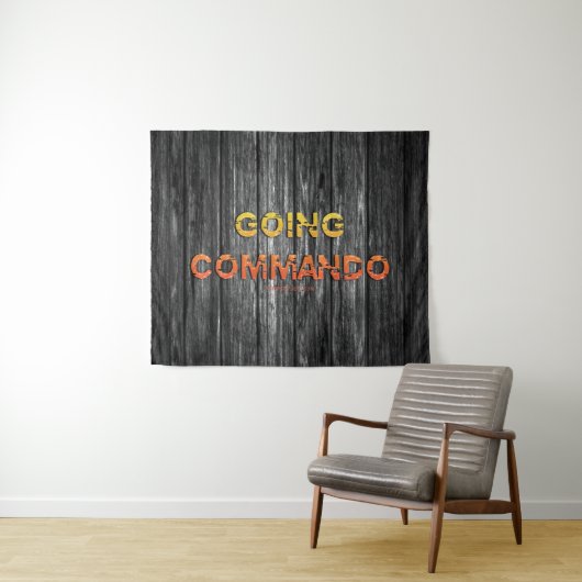 SlipperyJoe's gaat commando duikbar energie grit Wandkleed (In Situ (horizontaal))