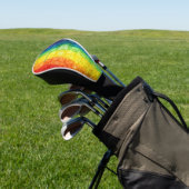 SlipperyJoe's gay pride vlag regenboog kleuren str Golfheadcover (Insitu)