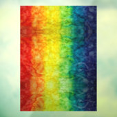 SlipperyJoe's gay pride vlag regenboog kleuren str Raamsticker (Vel 3)