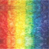 SlipperyJoe's gay pride vlag regenboog kleuren str Sticker (Voorkant)