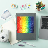 SlipperyJoe's gay pride vlag regenboog kleuren str Sticker (iPad Cover)