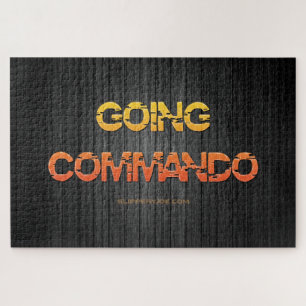 SlipperyJoe's gebogen oranje bl Legpuzzel