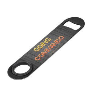 SlipperyJoe's gebogen oranje bl Speed Flessenopener