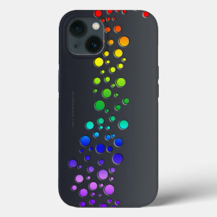 SlipperyJoe's gekrabbelde liefdeswoord regenbooggr Case-Mate iPhone Case