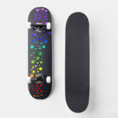 SlipperyJoe's gekrabbelde liefdeswoord regenbooggr Persoonlijk Skateboard (Voorkant)