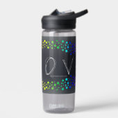 SlipperyJoe's gekrabbelde liefdeswoord regenbooggr Waterfles (Links)