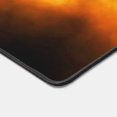 SlipperyJoe's gele softbal vuurbal vlammen rasp Bureaumat (Hoek)