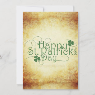 SlipperyJoe's Gelukkig St. Patrick's Day vakantie Feestdagenkaart