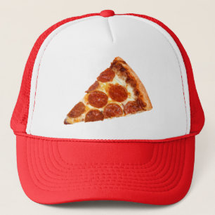SlipperyJoe's gesneden pizza pepperoni kaas delici Trucker Pet