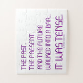 SlipperyJoe's gespannen woord voorbij toekomstig p Legpuzzel (Verticaal)