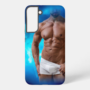 SlipperyJoe's gespierde baardige man shirtloos six Samsung Galaxy Hoesje