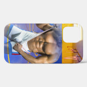 SlipperyJoe's gespierde man bult zes-pack gym trai Case-Mate iPhone Case (Achterkant (horizontaal))