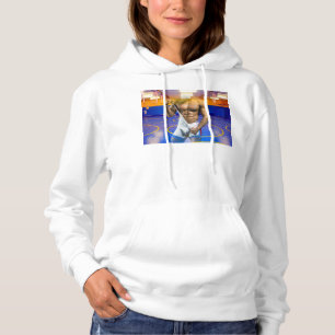 SlipperyJoe's gespierde man bult zes-pack gym trai Hoodie