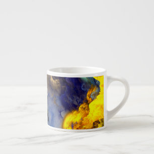 SlipperyJoe's gespierde man lichaamsbouw stomende  Espresso Kop