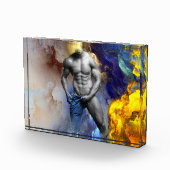 SlipperyJoe's gespierde man lichaamsbouw stomende  Fotoblokken (Rechts)