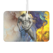 SlipperyJoe's gespierde man lichaamsbouw stomende  Luchtverfrisser (Voorkant)