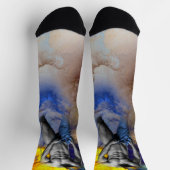 SlipperyJoe's gespierde man lichaamsbouw stomende  Sokken (Top)