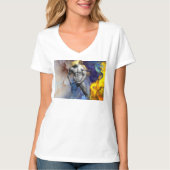 SlipperyJoe's gespierde man lichaamsbouw stomende  T-shirt (Voorkant)