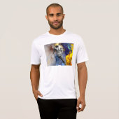 SlipperyJoe's gespierde man lichaamsbouw stomende  T-shirt (Voorkant volledig)