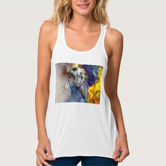 SlipperyJoe's gespierde man lichaamsbouw stomende Tanktop (Voorkant)