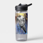 SlipperyJoe's gespierde man lichaamsbouw stomende  Waterfles (Links)