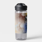 SlipperyJoe's gespierde man lichaamsbouw stomende  Waterfles (Voorkant)