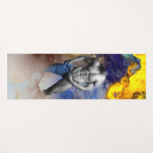 SlipperyJoe's gespierde man lichaamsbouw stomende  Yogamat (Voorkant (horizontaal))