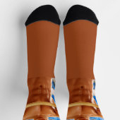 SlipperyJoe's gespierde man shirtloze borst 6-pack Sokken (Top)