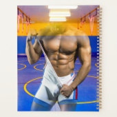 SlipperyJoe's gespierde man uitpuilende six-pack g Planner (Achterkant)